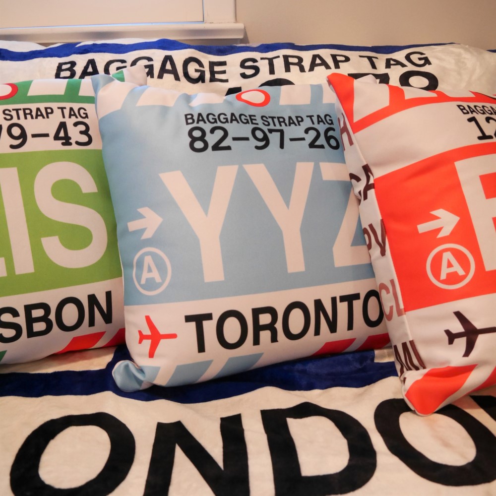 YHM Designs Baggage Tag Pillows 13 - Mar21